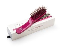 Расческа Majestic Scalp Brush спелая вишня