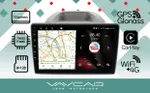 Магнитола для Ford EcoSport 2017+ - Vaycar VA17-1018 на Android 13, Быстрая, 4G SIM-слот