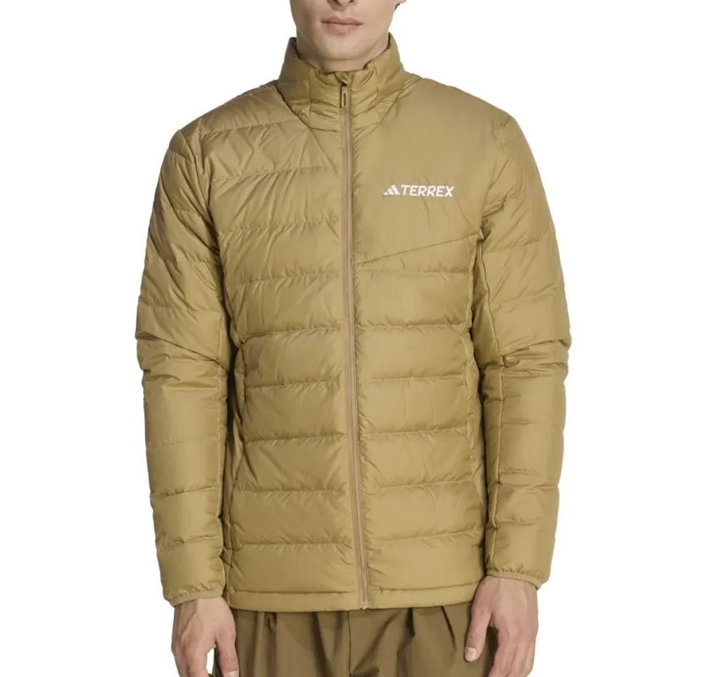 Мужская теннисная куртка Adidas Terrex Multi Light Down Climawarm - cardboard