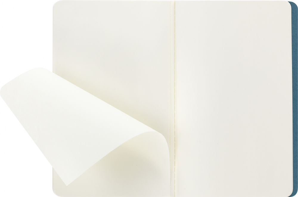 Блокнот Moleskine Cahier Journal (CH018B44) Large 130х210мм обложка картон 80стр. нелинованный голубой (3шт)