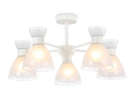 Светильник подвесной TR3179/5 WH белый E27/5 max 40W D570*280
