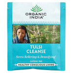 Organic India, Очищающий чай с тулси, без кофеина, 18 пакетиков, 28,8 г (1,02 унции)
