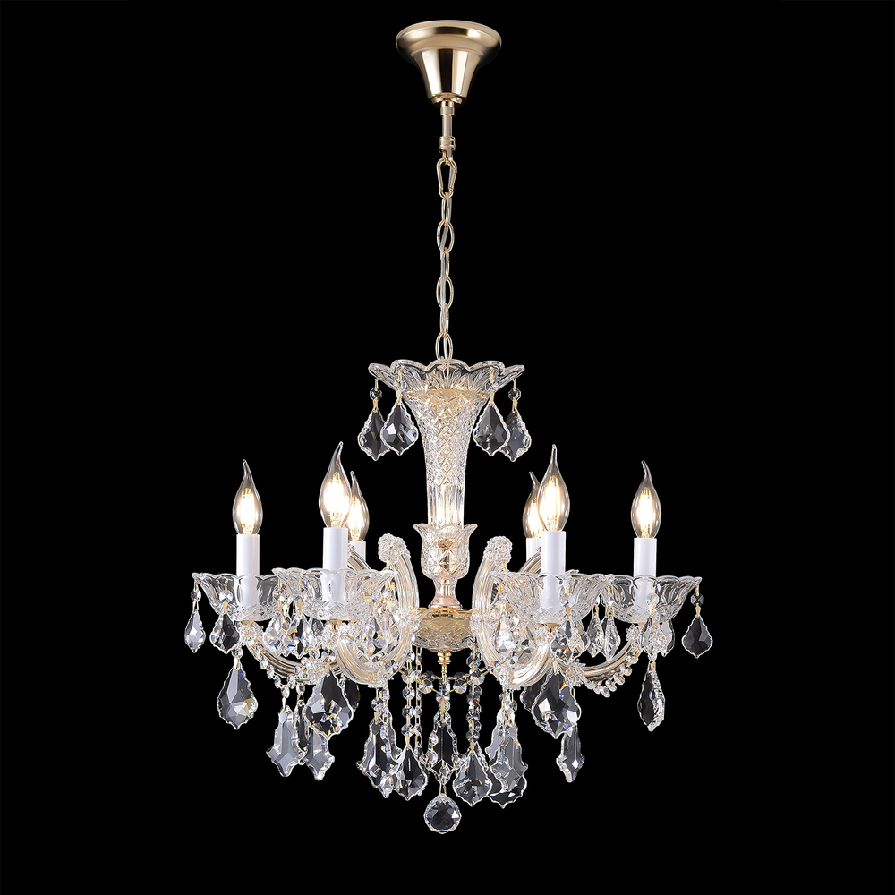 Люстра Crystal Lux CRISTELLE SP6 GOLD