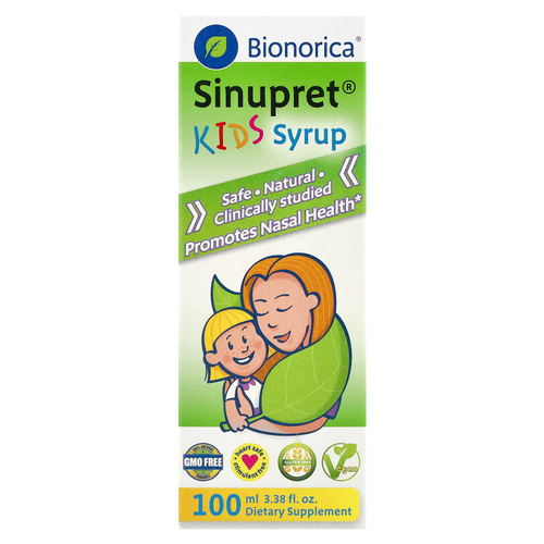 Bionorica, Sinupret®, сироп для детей, 100 мл (3,38 жидк. унции)