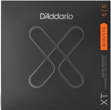 Струны для акустической гитары 10-47 D'ADDARIO XTABR1047