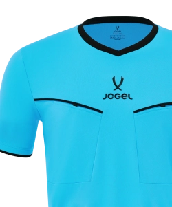 Футболка судейская JOGEL DIVISION PerFormDRY Referee SS Tee 2.0, голубой