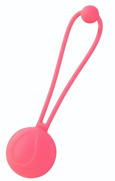 Коралловый вагинальный шарик ROSY (Цвет: коралловый)