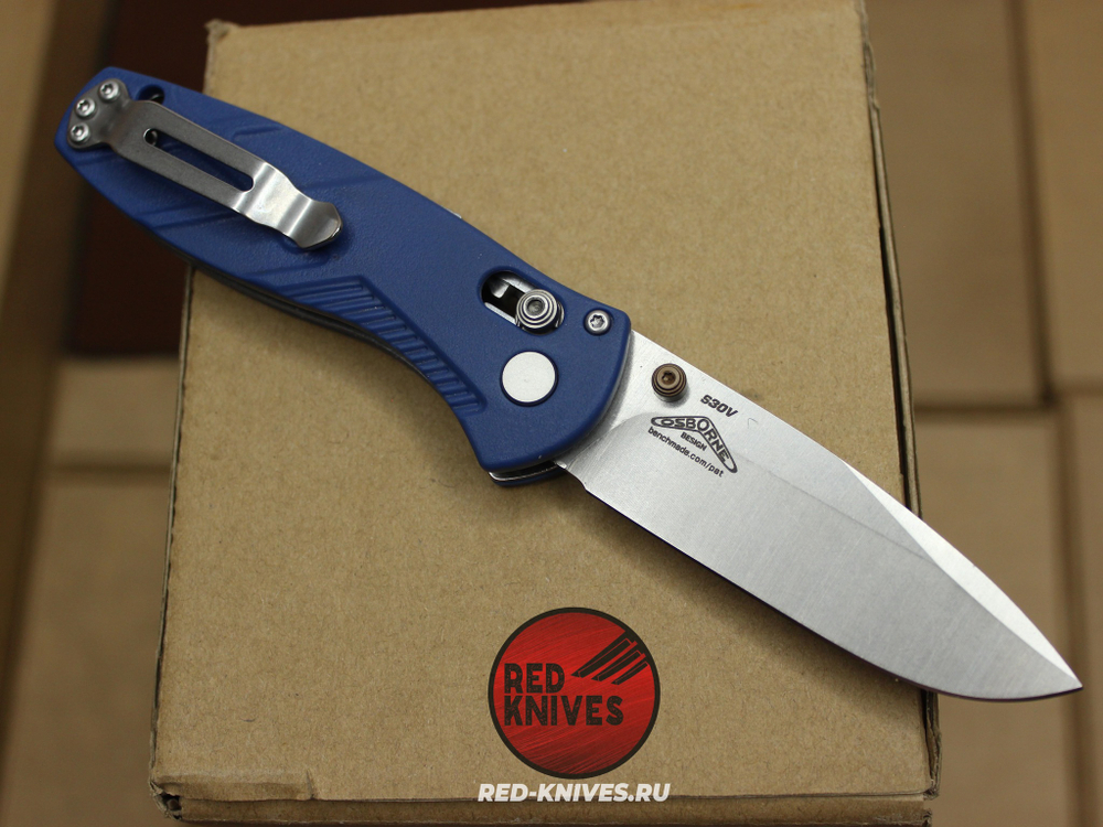 Нож Benchmade Mini Barrage® | Blue Canyon Richlite
