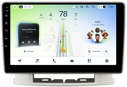 Магнитола для Opel Astra J 2010-2015 - Teyes CC4L-DTS монитор 9" IPS, Android 14, Быстрая, Snapdragon 662, CarPlay, 4G SIM-слот