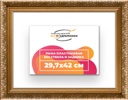 Рама 29,7x42 для картин и фотографий