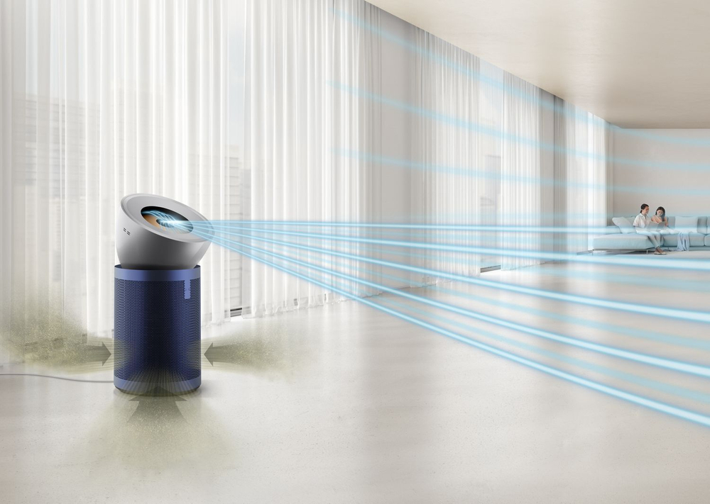 Очиститель воздуха Dyson Purifier Big+Quiet Formaldehyde BP03 Bright nickel/Prussian blue