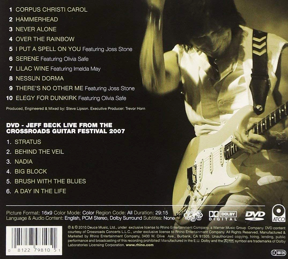 Jeff Beck / Emotion & Commotion (CD+DVD)