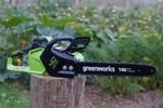 Аккумуляторная цепная пила Greenworks GD40CS18K4,2005807UA, 40v, 40 см, АКБ 2 А·ч и ЗУ