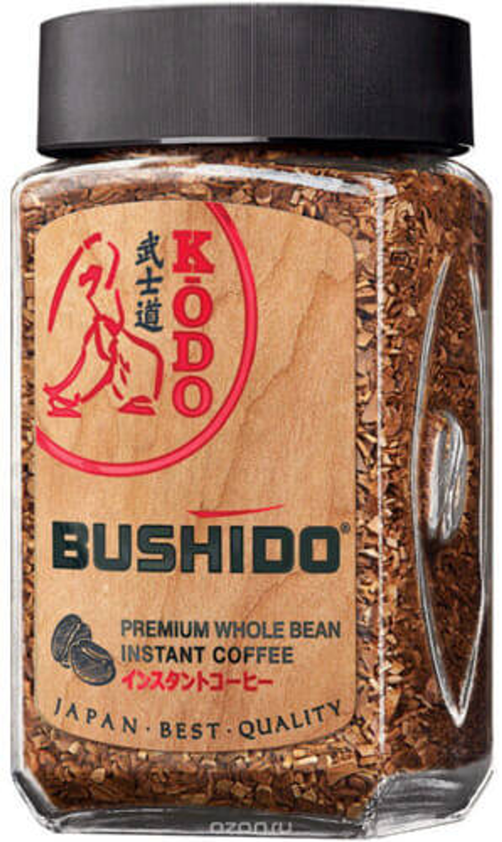 Кофе растворимый с молотым Bushido Kodo 95 г