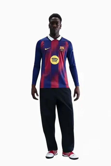 Футболка с длинными рукавами Nike FC Barcelona 25/26 Home Stadium