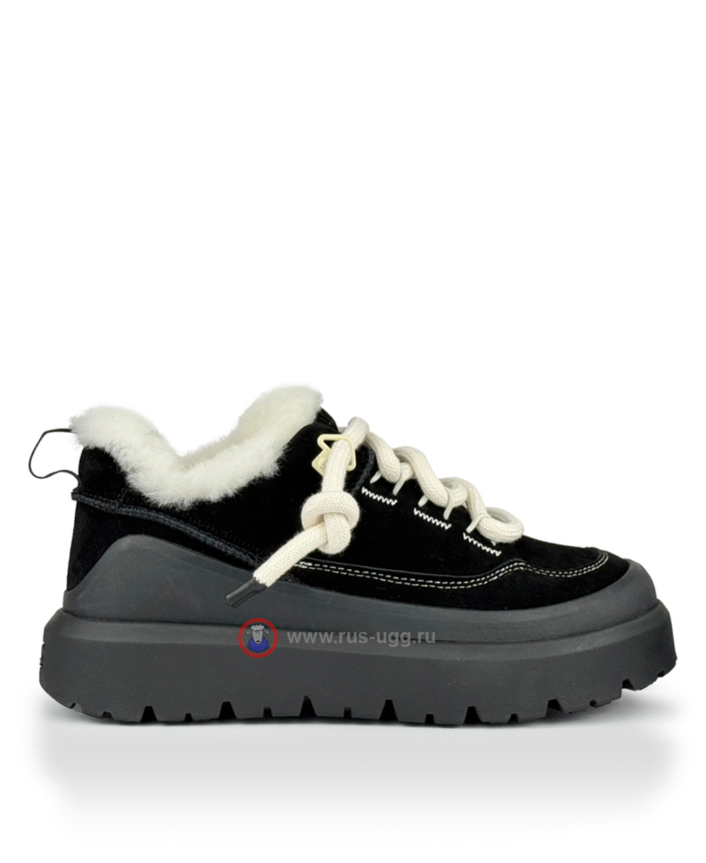 UGG MEN'S HERITAGE UTILITY SNEAKER Black