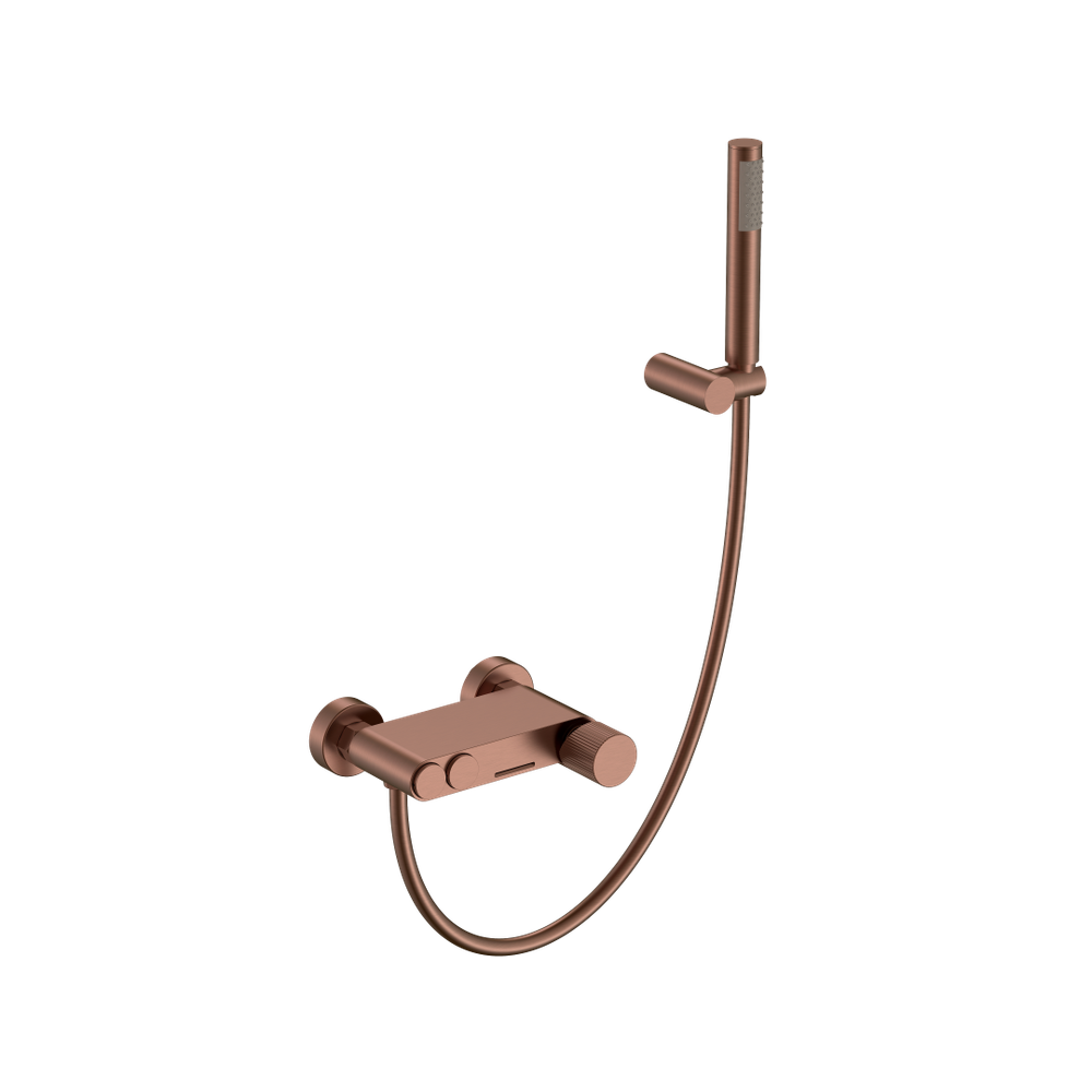 Смеситель STICK для ванны BRUSHED BRONZE LINEA