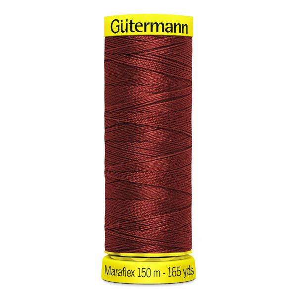 Нитки для трикотажа Gutermann Maraflex 120 (150 метров), 5 кат. | 012 божоле