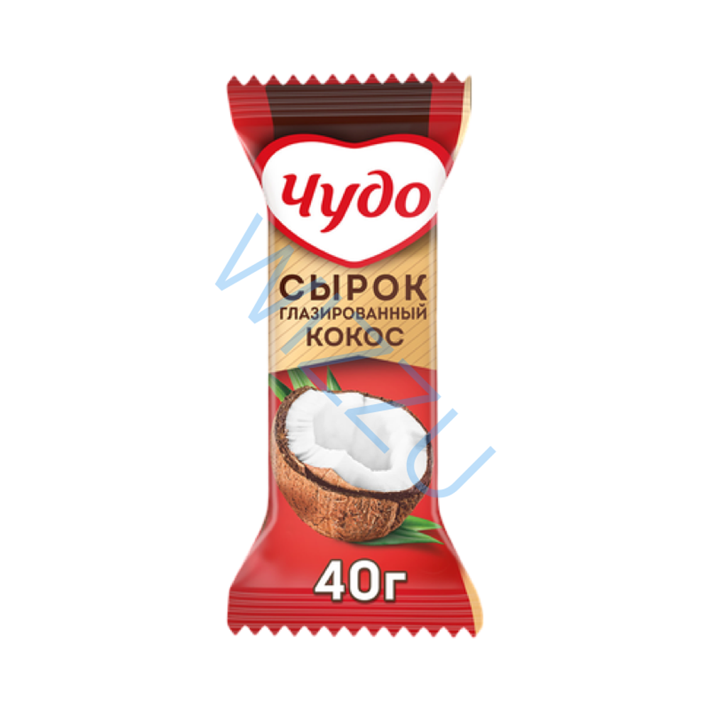 Сырок глазированный Чудо Кокос 28.7% 40г