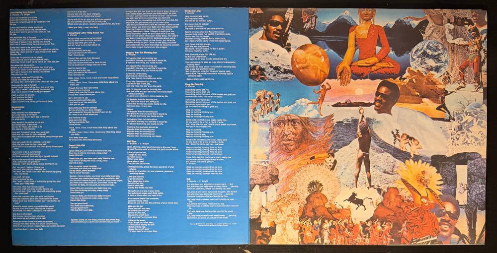 Stevie Wonder ‎– Music Of My Mind (Голландия 1972г.)