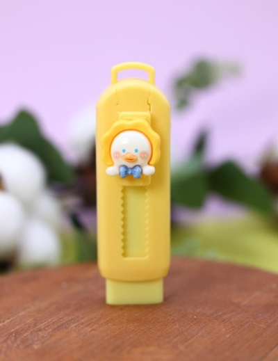 Выдвижной ластик "Little duckling", yellow