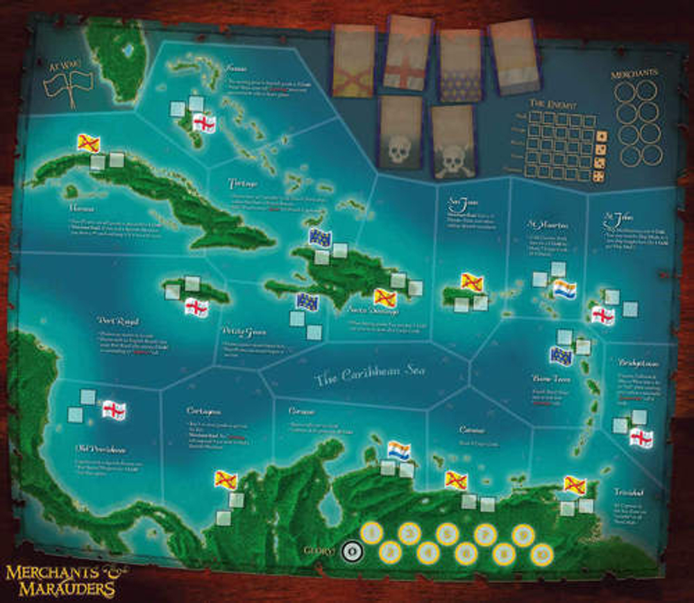 Merchants and Marauders. Поле
