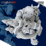 Orks Greenskins Tankbusta Орк-убийца танков миниатюра для dnd, днд, pathfinder, фентези, Настольная игра, НРИ, Варгейм, РПГ