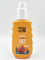 Garnier Ambre Solaire Nemo солнцезащитный спрей для детей SPF 50+, с соком алоэ и витамином Е, 150 мл (Франция)