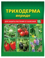 Триходерма вериде биопрепарат для защиты растений от болезней, 15 гр.
