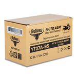 Аккумулятор Rutrike 12V/7Ah (YTX7A-BS)