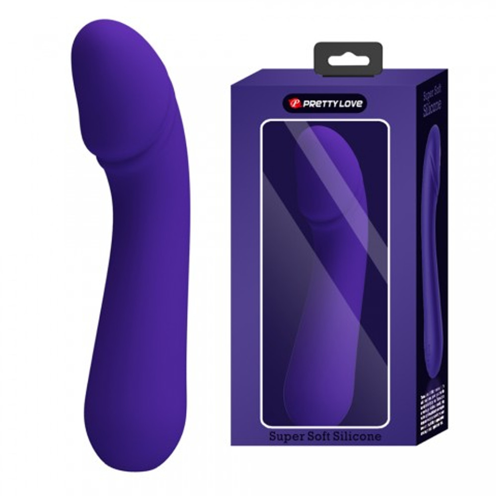 Вибратор Cetus Super Soft (15 см) фиолетовый