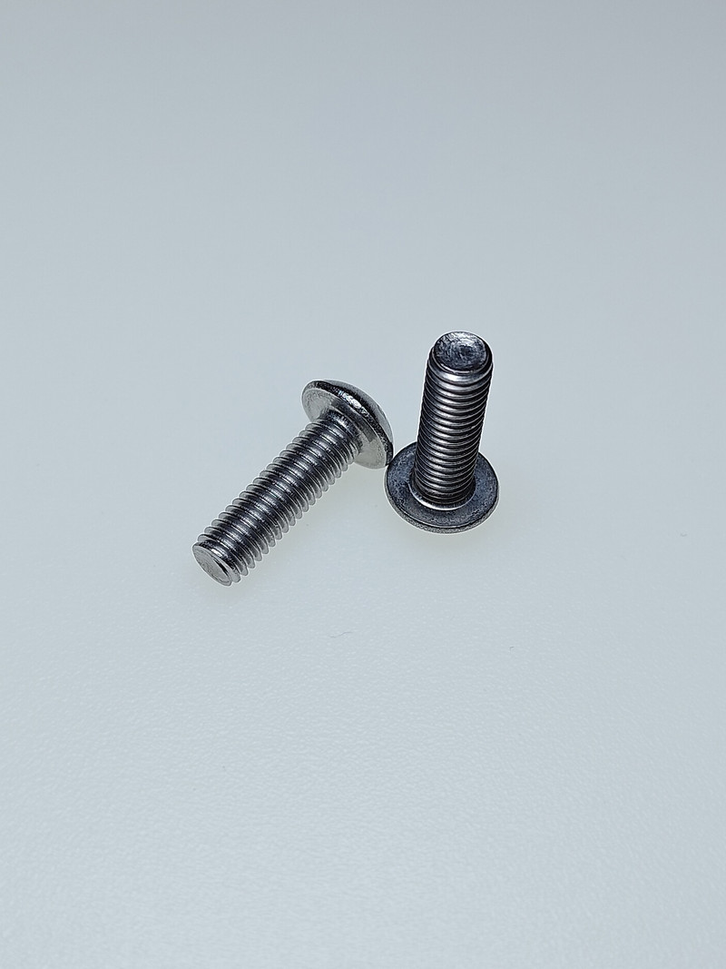 5х16 Винт с полукруг.гол. и внутр.шестигр. нерж. А2-70 ISO 7380 (100 шт.)