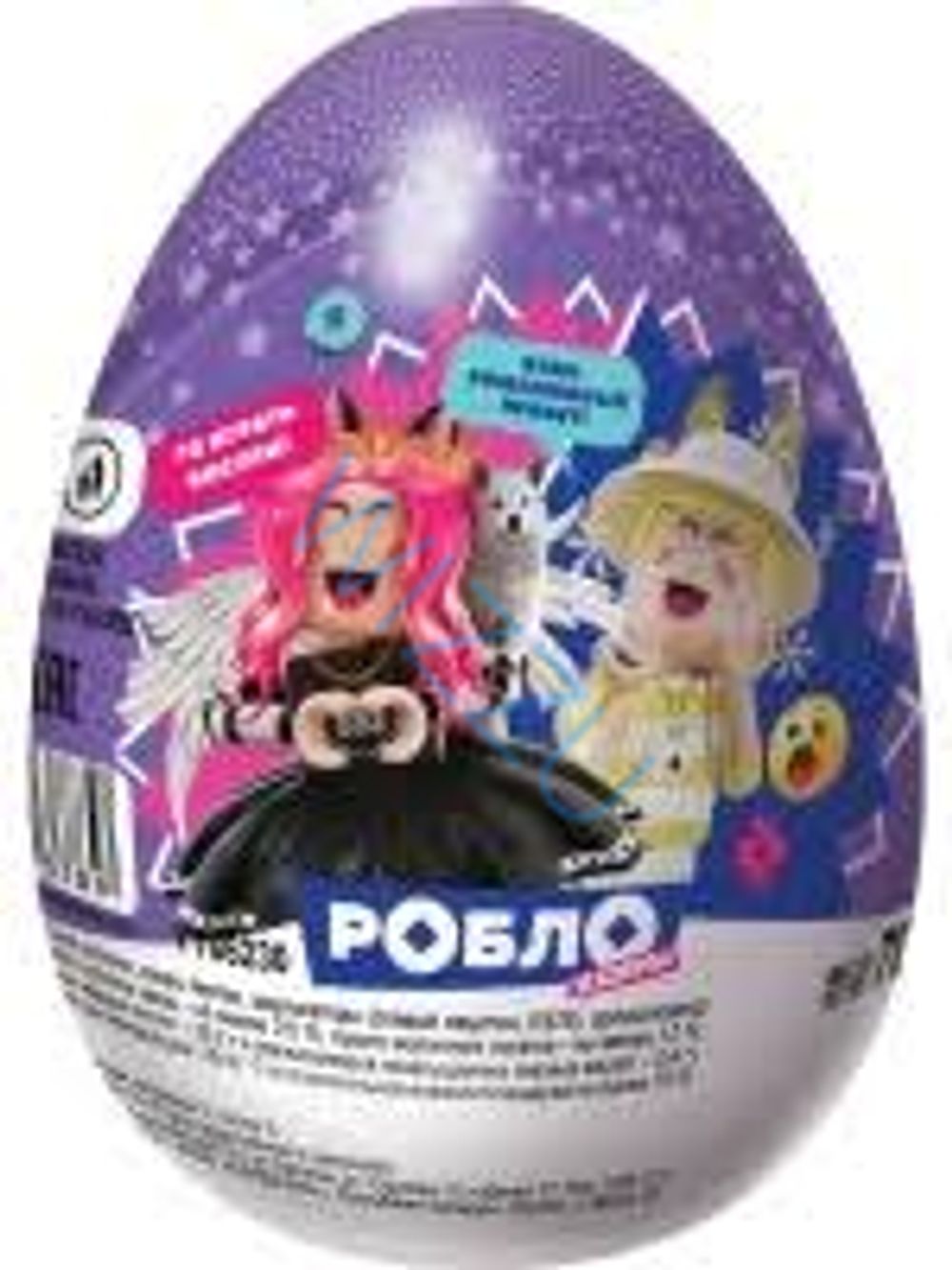 РОБЛОКСЕРЫ KVINKA, ЖЕНЯША, КОРЖИК, FIL1KTOP, БАБКА ШОУ ШОКИ ТОКИ Яйцо  с игрушкой 12/6, 20г