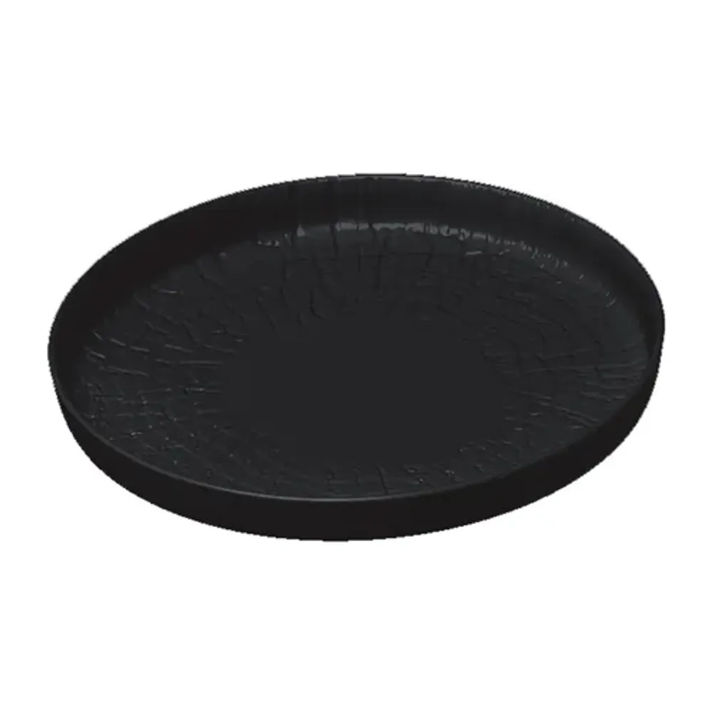 Тарелка с бортом d 27 см h3 см Black Raw Wood P.L. Proff Cuisine [3]