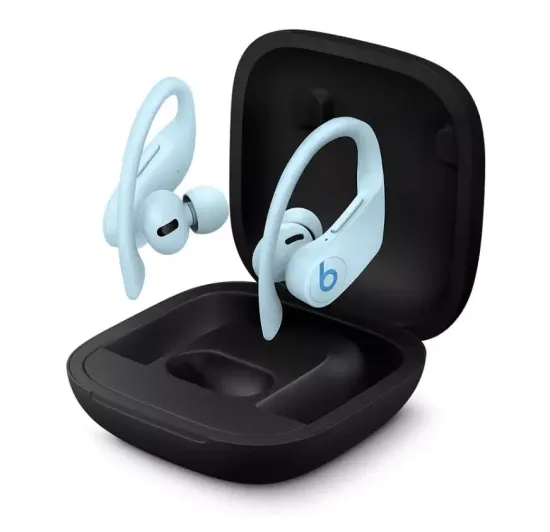 Беспроводные наушники Beats Powerbeats Pro Glacier Blue, бело голубой