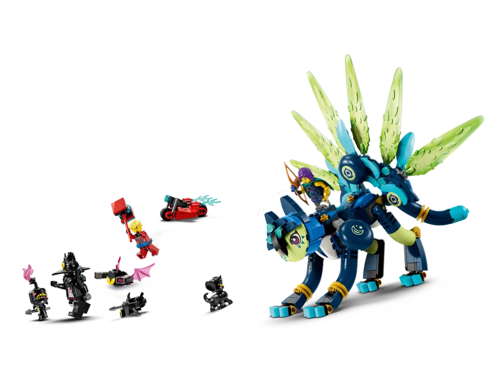 Конструктор LEGO DREAMZzz 71476 Зои и Зиан-кошка-сова