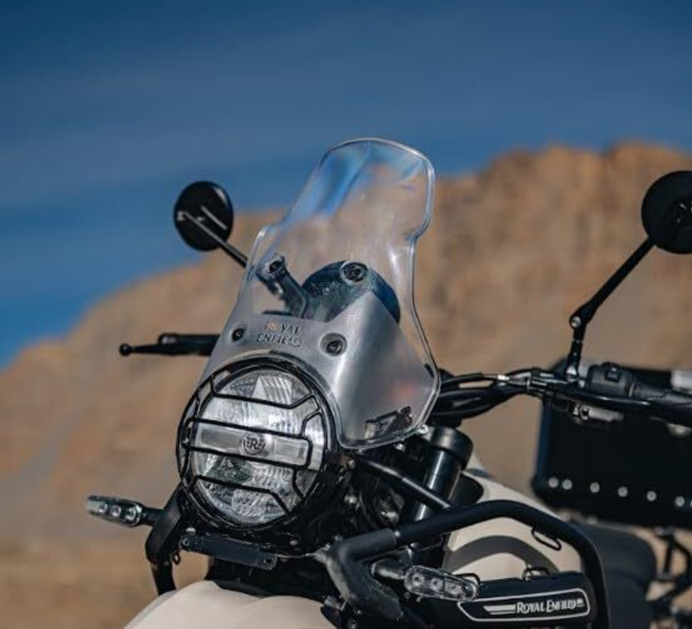 Защита фары Royal Enfield, черного цвета, арт. KXA00444