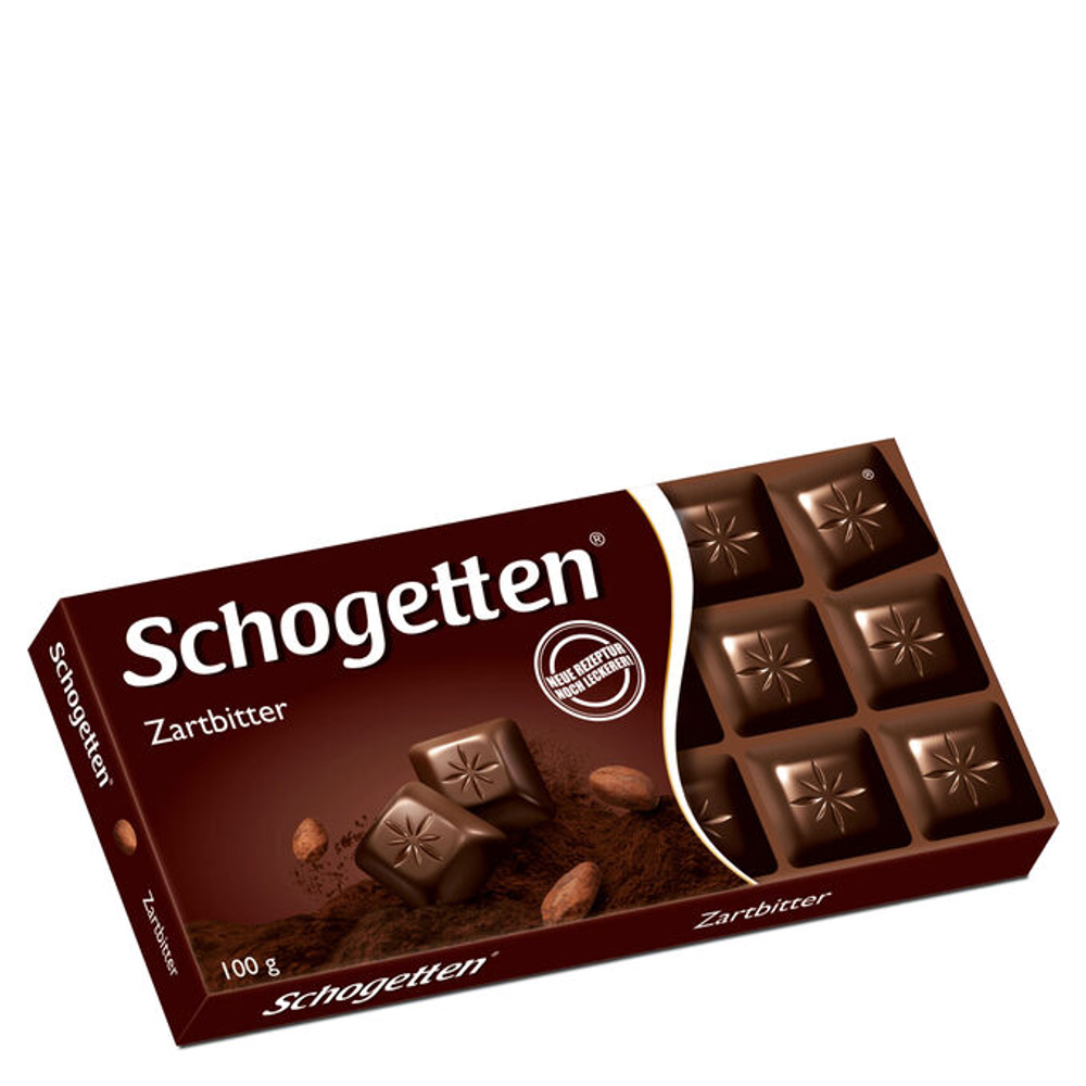 Шоколад Schogetten Dark темный 100гр*15шт Германия