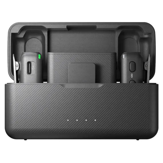DJI Mic (2 TX + 1 RX + Charging Case) Black