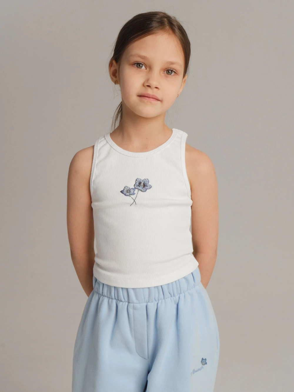 Топ NEZABUDKA CHILD, молочный