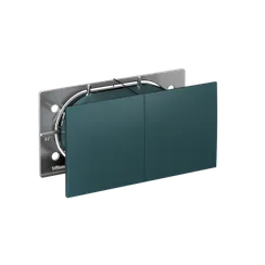 Розетка с крышкой Systeme Electric AtlasDesign Изумруд ATN000828