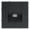 Розетка компьютерная RJ45 кат.6 Voltum S70 Графит VLS060107