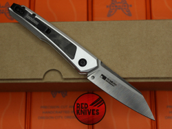Нож Kershaw Launch 20 A+++ - мраморный карбон, рукоять - белый алюминий