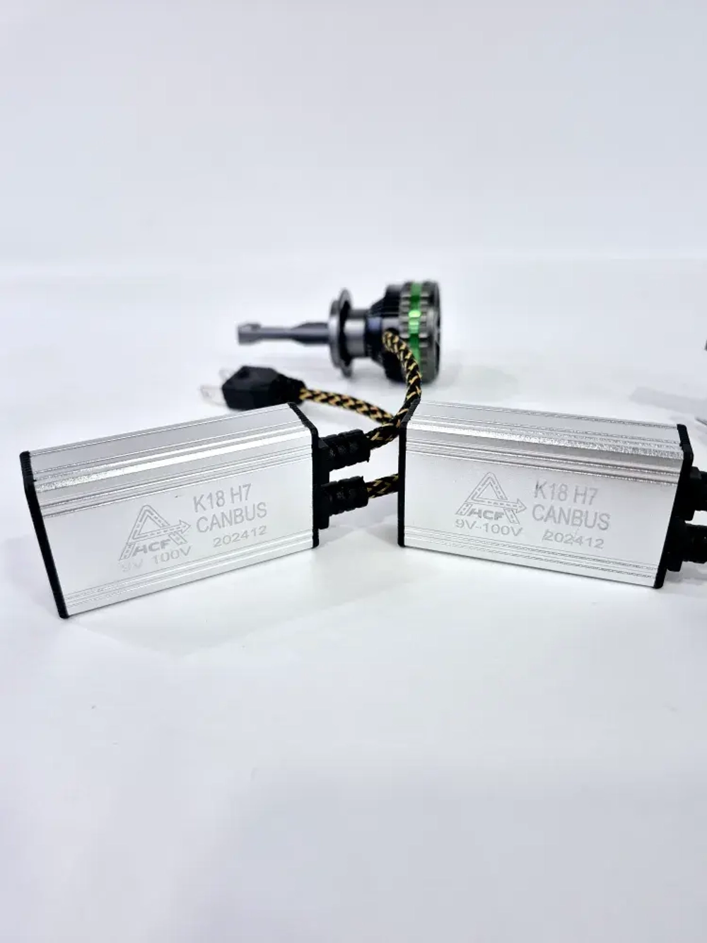 H7 (LED) / Светодиодные (H7) лампы, K18 High Power, 300 Вт - 12-24 вольт (2 шт. / комплект) НЕ