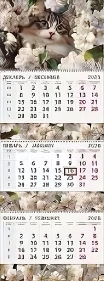Календари 3 2026