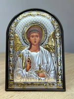 Ангел Хранитель, икона арочная, пластик 48x65