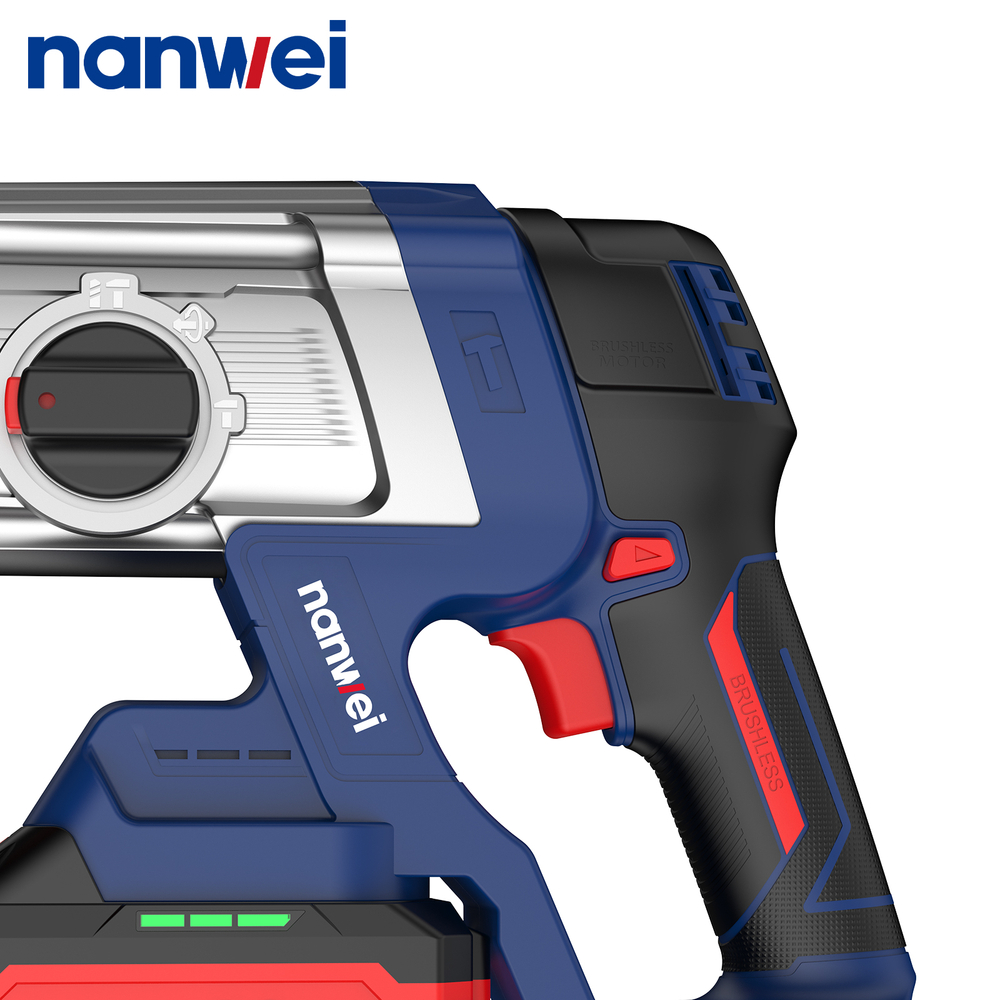 Перфоратор аккумуляторный бесщеточный Nanwei NW-H8261-0, 2 Дж, SDS-Plus