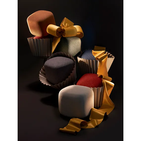 Пуф Trøffel, серый