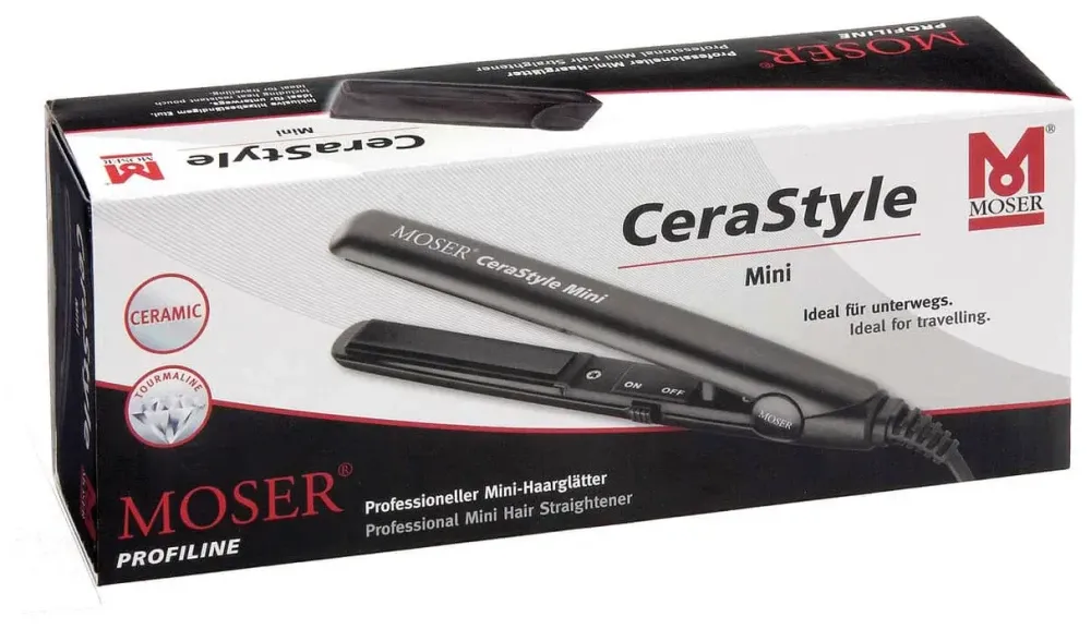 Мини-выпрямитель для волос Moser CeraStyle Mini (4480-0050) - 8