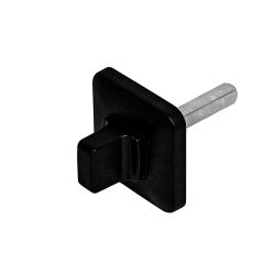 Ручка поворотная AJAX BKW8x75 MD BL-24 черный /60619/